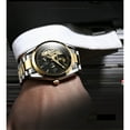 thumbnail image 3 of Explojoy Fashion Men's Watch – Automatic Winding, Tourbillon Dial, Water Resistant Build, 3 of 9