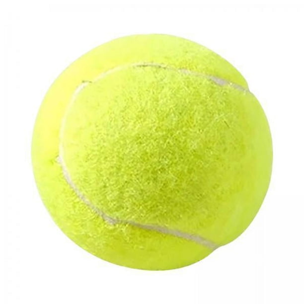 4x Juguetes para Mascotas, Pelota de Tenis Elástica, Chewers Reemplazo Fuerte Juguete de Pelota de Práctica Interactiva con Chirrido, Pelota para Perr 4 piezas