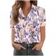 thumbnail image 1 of Pantalones Cortos para las Mujeres Impresión Sexy Cómodo Bolsillo de Manga Corta, Botón Top Blusa Camiseta, 1 of 6