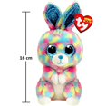 thumbnail image 2 of Ty Beanie Boo'S Hops The Rabbit Soft Toy 15 Cm-Ty36568 Ty36568 Multicoloured Small, 2 of 2