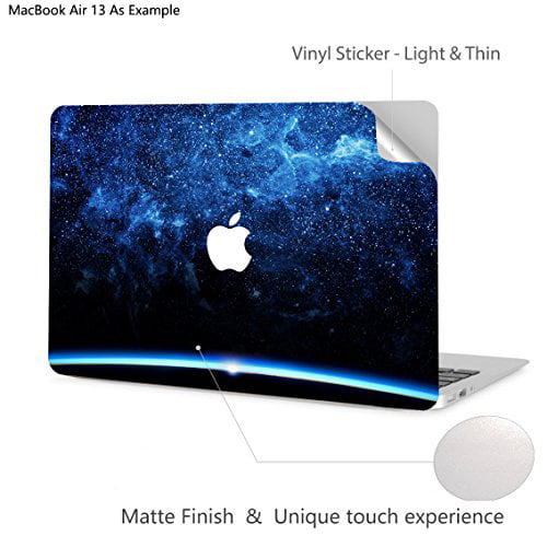 Easy Apply Digi-Tatoo MacBook Skin Decal Sticker Wrap Compatible with MacBook Air 13 inch Full Body Protective Vinyl Skin - Anti-Scratch Model A2337/A2179/A1932, 2020/2018 Release Nebula 