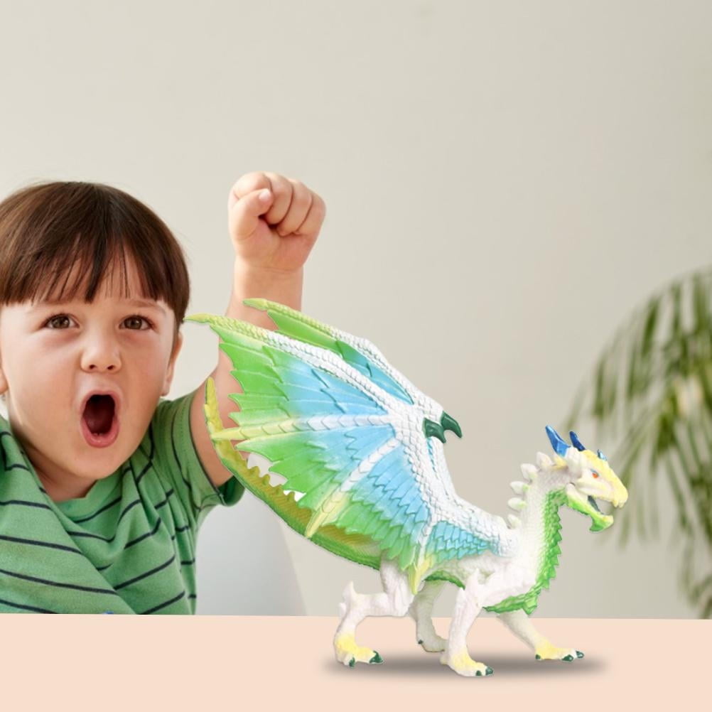 Ice Dragons Toy Figure Realistic Dinosaur Model Kids Birthday Gift Toys 