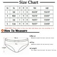 thumbnail image 3 of IROINNID V-Sting Underwear For Women High-Cut Seamless Sexy Leopard Low Waist Breathable Panties Solid Color Invisible Panties, 3 of 5