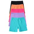 thumbnail image 2 of XXWXYD 5-Packs Girls Athletic Running Shorts Kids Summer Comfy Elastic Waist Yoga Tights 5-14 Years Lightweight Quick Dry Gym Active Play, 2 of 6
