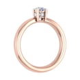 thumbnail image 2 of 1/3 Carat 4-Prong Set Diamond Engagement Ring in 14K Rose Gold (Ring Size 5.25) (I1-I2 Clarity), 2 of 5