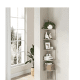 thumbnail image 2 of 5 Repisas Esquinera Flotantes Moderna Minimalista Muebles Xtellar gris, 2 of 3
