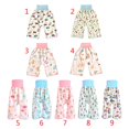 thumbnail image 3 of Pantalones de pañales lavables absorbentes impermeables y cómodos 2 en 1, pantalones cortos de falda de pañal de algodón puro para niños y bebés, 3 of 5