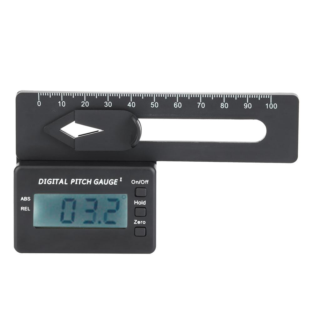 LYUMO RC Accessory LCD Display Electronic Digital Pitch Gauge for