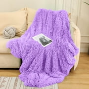 Yeciiwht Super Soft Throw Blanket Decorative Sofa Blanket 63x51 Inches, Warm Cozy Weighted Blanket Flannel Blankets Office Nap Blanket for Couch, Bed, Sofa, Living Room, Dorm