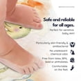 thumbnail image 2 of Bath Tub Mat Non Slip Anti Mold For Bpa Free Incl Hooks -  Sea Animals 40x16 200 Suction Cups Machine Washable Eu Certified, 2 of 7