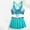 c04Blue, variant on Arnsht Women Fashion Print Two Piece Swimsuit Tummy Control Bathing Suits Swimsuit with Skirt Front Lace Up High Waisted Bikini Sets Green XL