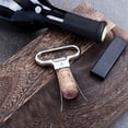 thumbnail image 4 of Bottle Opener Power Tool | Wine Opener Multitool | Aluminum Alloy & ABS | Portable Two-Prong Cork Puller | Easy Grip | Universal Kitchen Bar Accessory | 11.5x6.3x1.1cm, 4 of 6