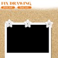 thumbnail image 4 of CTIRCHIU 100Pcs Star Shaped Plastic Metal Pushpin for Map Accessory and Wall Decoration Simple Design, 4 of 8