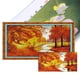 thumbnail image 1 of Hilo Algodón Bordado 14 Quilates Punto Cruz Dorado Que Llena La Tierra 96x52cm, 1 of 9