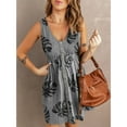 thumbnail image 4 of Vestido Corto Sin Mangas NikouMX Vestido Cuello en V Tamaño XS a XXL, 4 of 5
