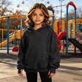 thumbnail image 2 of ITSAME Girls Thumbhole Hoodie Loose Fit Long Sleeve Pullover Casual Sweatshirt with Kangaroo Pocket Size 13, 2 of 8