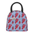 thumbnail image 1 of Easygdp Cartoon Lobsters 2 Bolsa de Almuerzo Insulada Grande, Forro de Aluminio, Diseño Espacioso, a Prueba de Fugas, Ideal para Trabajo, Picnics, Viajes y Actividades al Aire Libre, 1 of 6