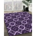 thumbnail image 2 of Ahgly Company Indoor Rectangle Patterned Rich Lilac Purple Area Rugs, 2' x 5', 2 of 6