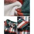 thumbnail image 4 of ROSVIGOR Flannel Shirts for Women Plaid Jacket Long Sleeve Button Down Shacket Chest Pocketed Shirts, 4 of 5