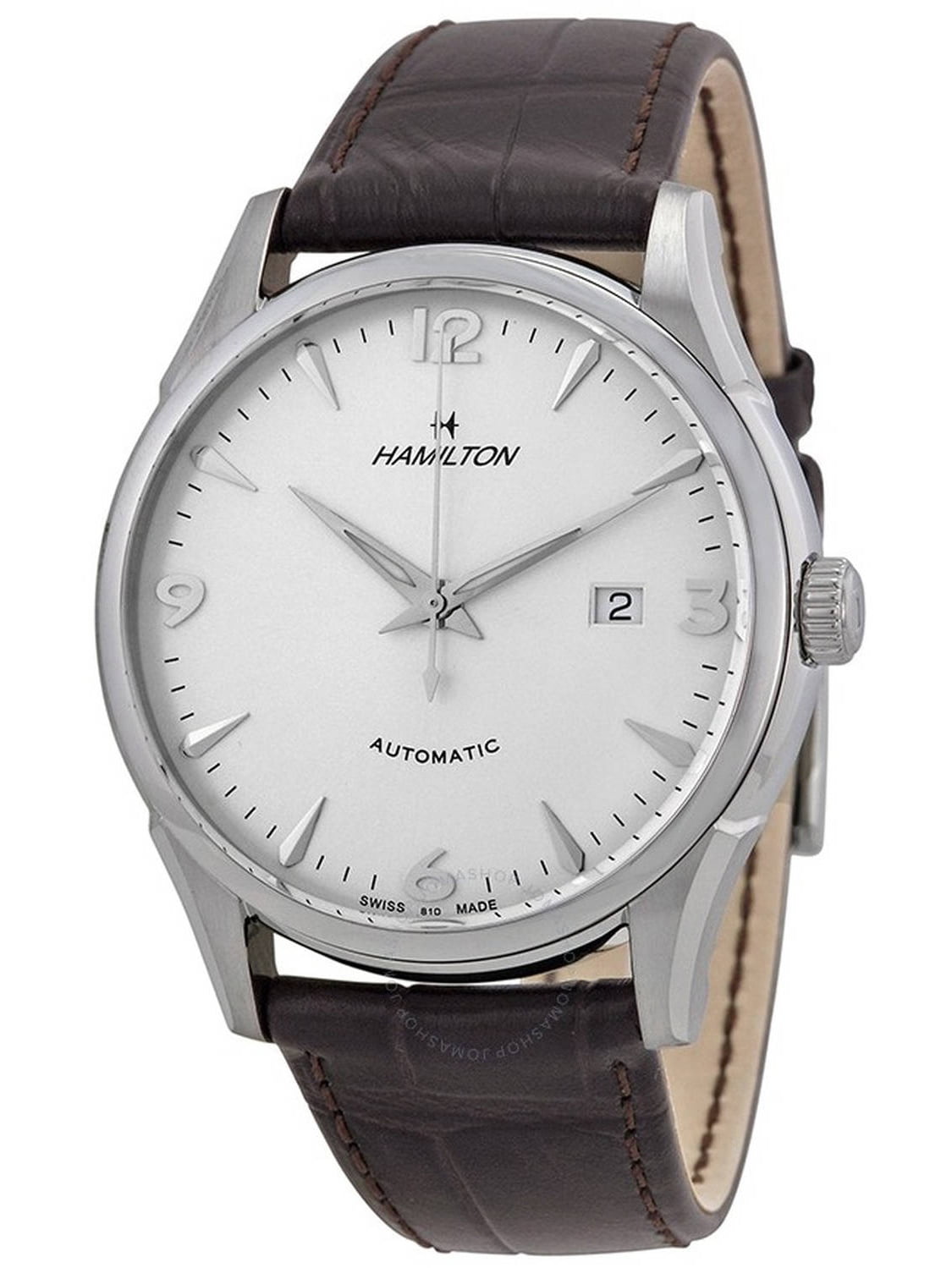 Hamilton Timeless Classic Leather Automatic Men's Watch, H38715581 ...