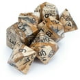 thumbnail image 2 of Brybelly Holdings GDIC-1907 Handmade Stone Polyhedral Dice, Picture Jasper - Set of 7, 2 of 4