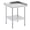 24x24in, variant on Stainless Steel Grill Prep Table/Cart, 2-Tier Heavy-Duty BBQ Equipment Stand