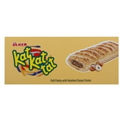 Ulker Kat Kat Tat Puff Pastry With Hazelnut Flavoured Cocoa Cream Filling 28 Gr (48 Pack )