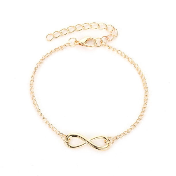 CAIROYAR Pulsera sencilla de 8 caracteres con número personalizado Pulsera versátil Z3 L7S8