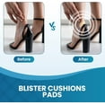 thumbnail image 2 of Kimihome Hydrocolloid Gel Blister Bandages for Feet, 21 Count, Waterproof Heel Cushions for Blister Prevention & Treatment(Heel Pack), 2 of 8