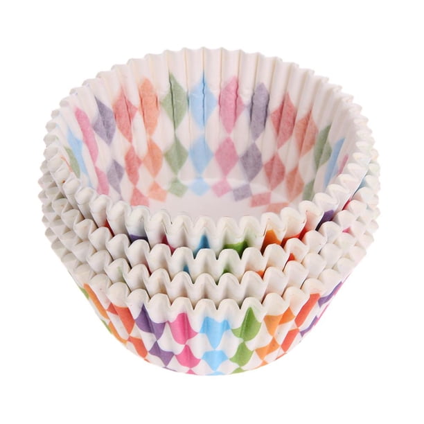 Termo 100 Uds Cupcake Liner tazas para hornear Cupcake molde cajas de papel decoración de pasteles Likrtyny Libre de BPA