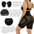 thumbnail image 4 of Lilvigor Body Shaper for Women Tummy Control Shapewear High Waist Butt Lifter Seamless Hip Pads Enhancer Panties Thigh Slimmers, 4 of 7