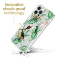 thumbnail image 3 of Case Yard iPhone-11-Pro Case Clear Soft & Flexible TPU Ultra Low Profile Slim Fit Thin Shockproof Transparent Bumper Protective Cover Drop Protective Cell Phone Cases (Tropical Birds), 3 of 8