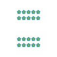 thumbnail image 4 of Advancent 10 piezas de parches de flores para planchar, prácticos parches bordados autoadhesivos, suministros de emergencia para DIY, Jeans, verde Type2 NO2 Advancent CBP233666, 4 of 6
