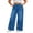 Sky Blue, variant on IFNWSV Denim Pants for Women Plus Size Stretchy Wide Leg Jeans with Pockets High Waisted Loose Casual Trousers Sky Blue 2XL