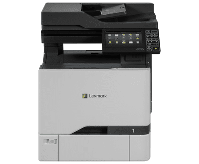 Lexmark CX725 / CX725de Color Laser Multifunction Printer – Print/Copy/Scan/Fax, Duplex, Network & USB