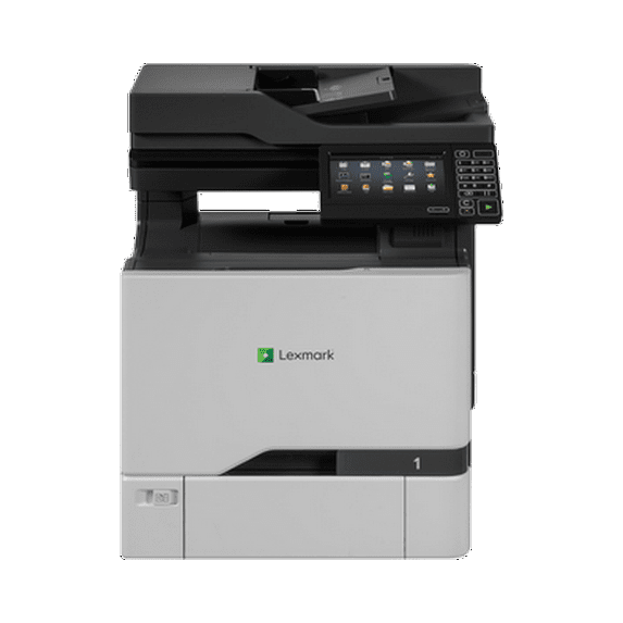 Restored Lexmark CX725 / CX725de Color Laser Multifunction Printer – Print/Copy/Scan/Fax, Duplex, Network & USB