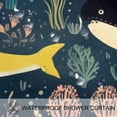 thumbnail image 3 of Whale Waterproof Shower Curtain Set with Hooks, Printed Bathroom Decoration - Shower Curtain Sets, 3 of 5