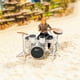 thumbnail image 1 of Figuras de Música Rock 1/64, Colecciones en Miniatura, Accesorios de Película, Escala S, Micropaisaje Ferroviario, Dioramas de Construcción de Conjunto de baterista marrón, 1 of 7