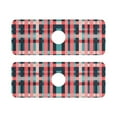 thumbnail image 7 of Yayeee Faucet Mat for Kitchen Sink 14.7" Diatomite Long Splash Guard Pad, Red Teal Stripes, 2 Pack, 7 of 7