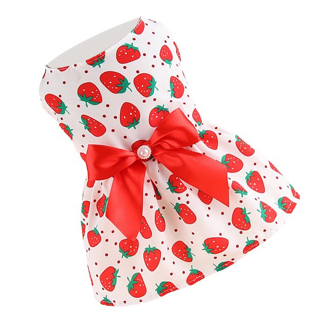 Vestidos Para Perros, Primavera Verano, Cachorro, Gatito, Lazo, Ropa Para Perros, Vestidos De Princesa Para Chihuahua Shih Tzu Terriers