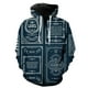 thumbnail image 1 of Sudadera con capucha y cremallera para hombre, estilo europeo y americano, de gran tamaño, con capucha, divertida, primavera 2024, gran oferta, camisetas con estampado 3D geniales., 1 of 6