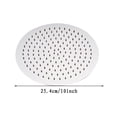 thumbnail image 2 of Boreal Craft 10 Inch Rainfall Shower Head Rain Shower Head High Pressure High Flow Shower Head With Filter To Clog Leak For Bathroom Home Hotel Shower Heads Replacement, 2 of 7