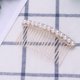 thumbnail image 4 of 1 peine de perlas con incrustaciones de diamantes de imitación, peine de inserción de aleación, accesorio para el cabello de novia, decoración para el cabello., 4 of 5