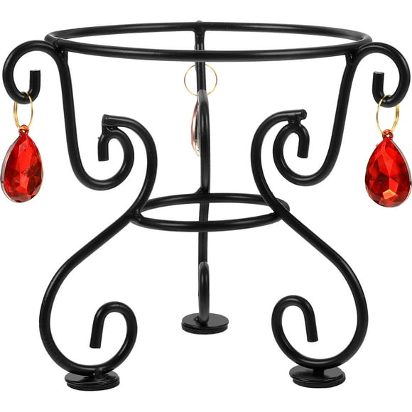 Miangastore Outdoor Gazing Globe Stand Gazing Globe Fixing Holder Crystal Ball Display Base Gazing Ball Base