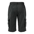 thumbnail image 6 of Trgacdwlo Cargo Capri Pants for Men Quick Dry 3/4 Below Knee Capri Pants with Pocket Elastic Waist Summer Men's Hiking Pants Gray M, 6 of 9