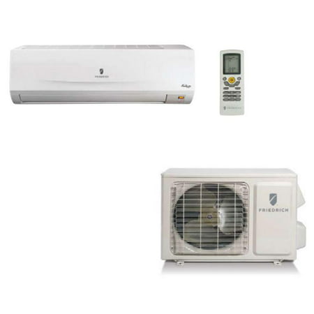 MM09YJ 30 Wall-Mounted Ductless Split System with Heat Pump  9 000 Cooling BTU's/9 800 Heating BTU's  Optimum Air Flow  Continuous Air Sweep  Auto Restart  and Inverter Variable Capacity:
