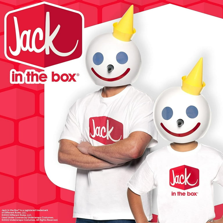 Underwraps Halloween Jack In The Box Adult Costume Headpiece