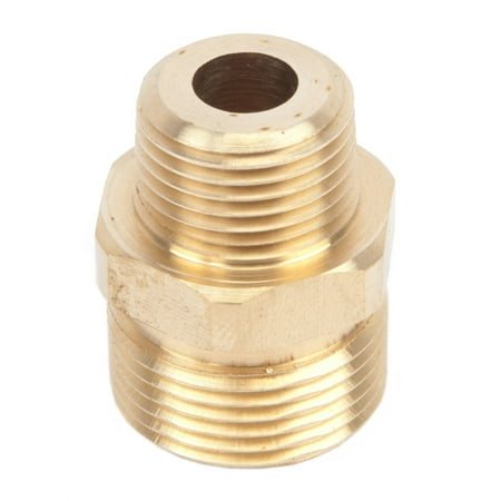 forney 75117 pressure washer accessories, male screw nipple, m22m-by-3/8-inch male npt