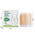 thumbnail image 3 of Silicone Scar Stickers Medical Silicone Easy-tear Gel Tape Roll Medical Grade, 3 of 5