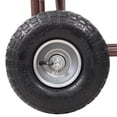 thumbnail image 5 of Metal Hose Reel Cart with Wheels, Heavy Duty Steel Reel, Outdoor Water Hose Caddy for Backyard, Garden, or Lawn, 250 Ft Hose Capacity, 5 of 6